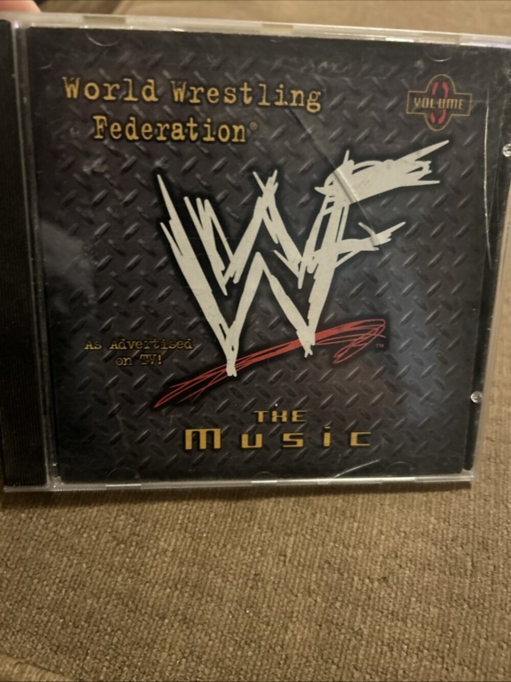 WWE WWF The Music Volume 3 [CD] Undertaker The Rock Stone Cold Steve Austin Kane